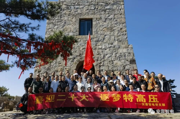 喜迎二十大，逐夢“特高壓”——安靠智電紅色主題教育活動走進大別山